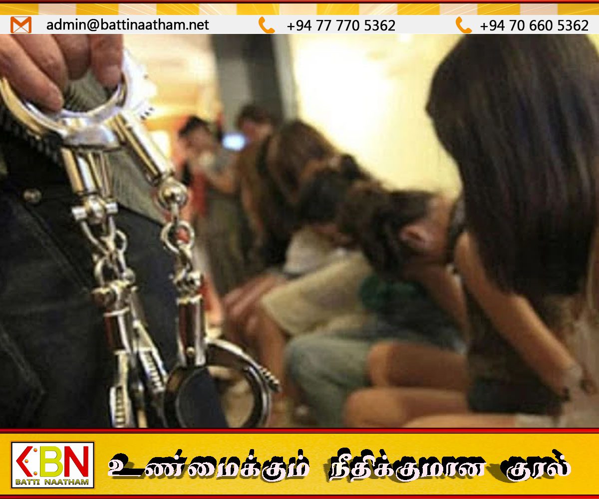 சீதுவையில் மசாஜ் நிலைய போர்வையில் இயங்கிய விபச்சார விடுதி முற்றுகை; 7 பெண்கள் உட்பட 8 பேர் கைது!