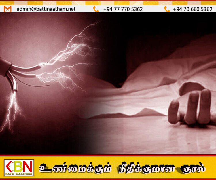 சட்டவிரோத மின்சாரக் கம்பியில் சிக்கி இரு இளைஞர்கள் துடிதுடித்துப் பலி!