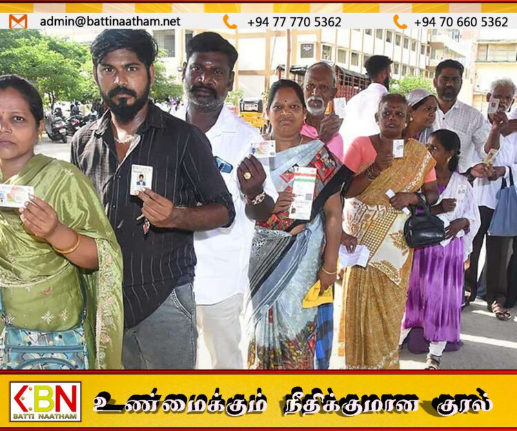 தமிழக சட்டமன்ற தேர்தல்; இதுவரை 1 கோடிக்கும் அதிகமானோர் வாக்களிப்பு