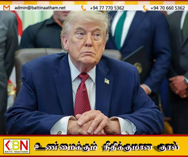 “ஈரானின் இராணுவ பலம் முற்றாக அழிக்கப்பட்டுவிட்டது”; அமெரிக்க ஜனாதிபதி ட்ரம்ப் அதிரடி அறிவிப்பு!