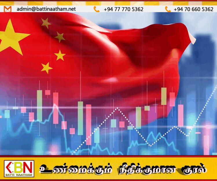 சீனாவின் பொருளாதார வளர்ச்சி 5% ஆக உயர்வு; முந்தைய காலாண்டை விட அதிரடி முன்னேற்றம்