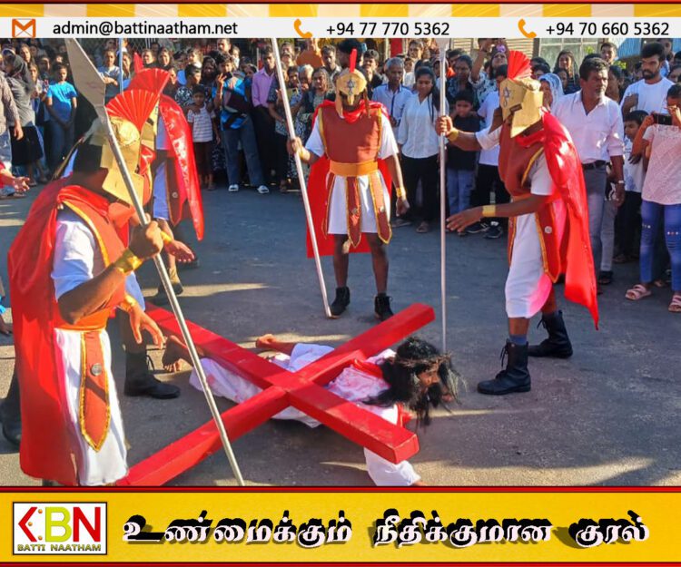 இருதயபுரத்தில் உணர்வுபூர்வமான சிலுவைப் பாதை; ஆயிரக்கணக்கான பக்தர்கள் பங்கேற்பு!