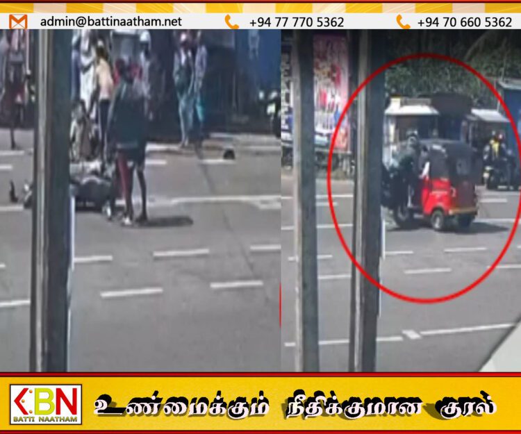 ரிலாவல சந்தியில் கோர விபத்து; பல்கலைக்கழக மாணவர் படுகாயம்!