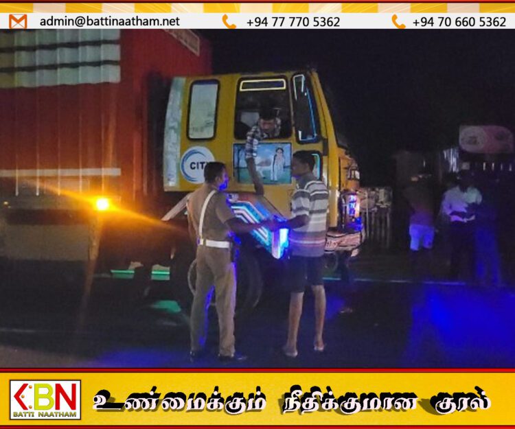 சாவகச்சேரி நுணாவில் சந்தியில் கோர விபத்து; மோட்டார் சைக்கிள் ஓட்டுநர் சம்பவ இடத்திலேயே உயிரிழப்பு!