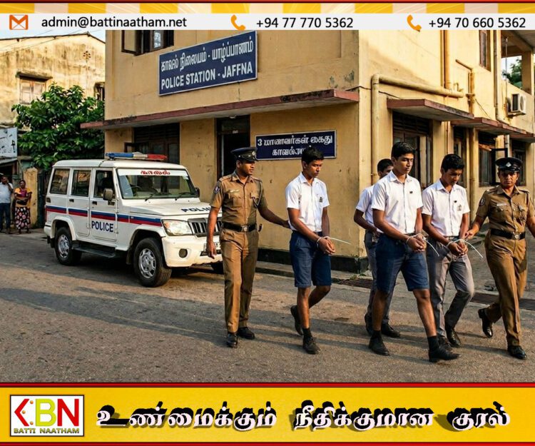 AI மூலம் ஆசிரியர்களை இழிவுபடுத்திய 05 மாணவர்கள் கைது; யாழில் அதிர்ச்சி சம்பவம்!