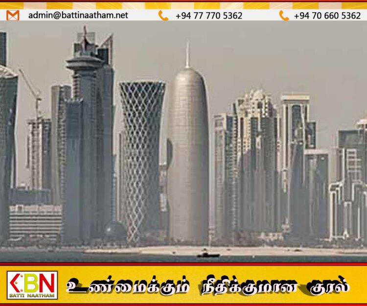 கட்டார் கடற்பரப்பில் எண்ணெய் கப்பல் மீது தாக்குதல்