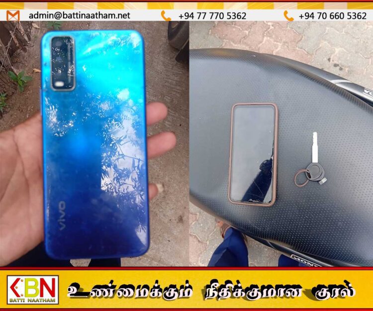 மட்டு நகரில் நிறுத்தி வைத்த மோட்டார் சைக்கிளின் சீற்றை உடைத்து திருடியவர் கைது