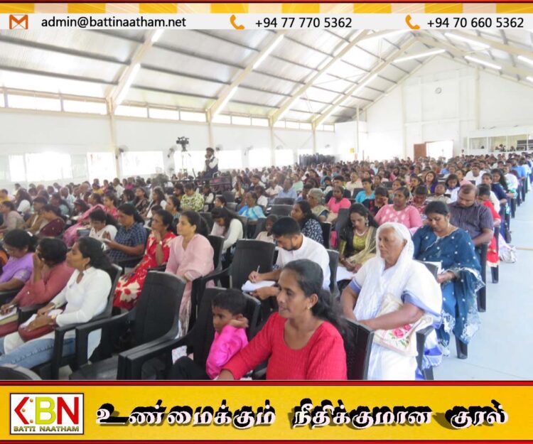 மட்டு சீயோன் தேவாலயத்தில் பலத்த பாதுகாப்புக்கு மத்தியில் உயிர்த ஞாயிறு விசேட ஆராதனை