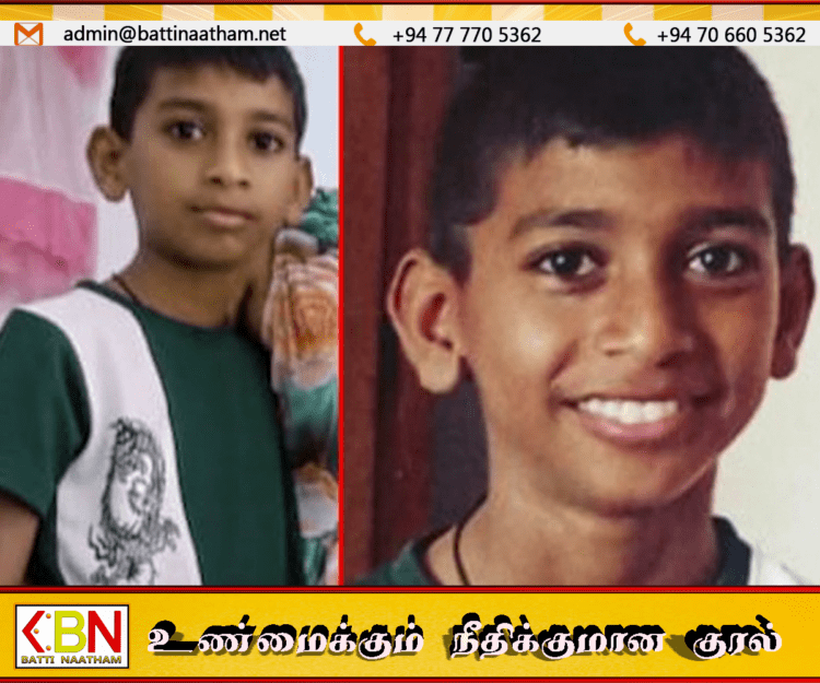கம்பஹாவைச் சேர்ந்த 13 வயது சிறுவனை காணவில்லை