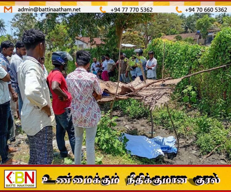 சம்மாந்துறையில் வயல்வெளியில் சடலம் மீட்பு; பொலிஸார் தீவிர விசாரணை
