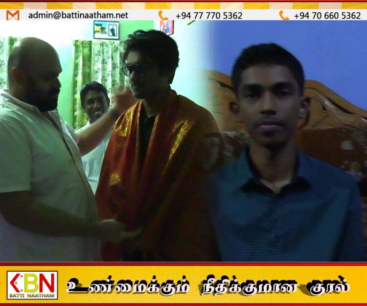 உயர்தர உயிரியல்துறையில் புனித மைக்கேல் கல்லூரி மாணவன் அனுஸ்ராமும் கணித பிரிவில் சிவானந்தா தேசிய பாடசாலை மாணவன் ஹரிமீனுஜனும் மாவட்டத்தில் முதல் இடம்