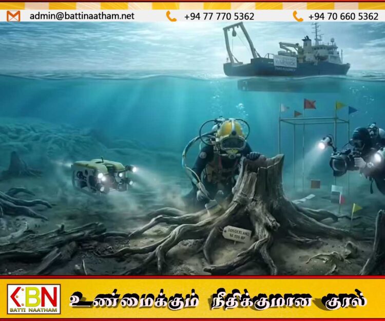கடலுக்கடியில் 16 ஆயிரம் ஆண்டுகளுக்கு முந்தைய அடர்ந்த காடு; மனித நாகரிகம் வாழ்ந்திருக்கலாம் என சந்தேகம்