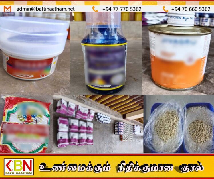 சட்டவிரோதமாக நாட்டிற்குள் கொண்டுவரப்பட்ட பொருட்களை கைப்பற்றிய கடற்படை