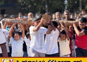 கல்லடியில் பக்திப் பெருக்குடன் நடைபெற்ற டச்பார் புனித இஞ்ஞாசியார் ஆலய சிலுவைப்பாதை