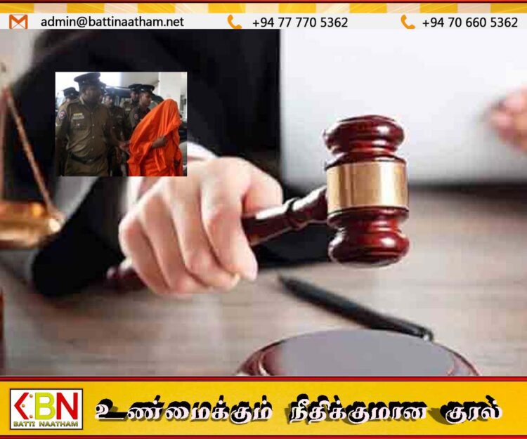விகாரையில் தண்ணீர் எடுக்கச் சென்ற சிறுமி மீது பாலியல் தொல்லை ; பிக்குவுக்கு விளக்கமறியல் நீடிப்பு