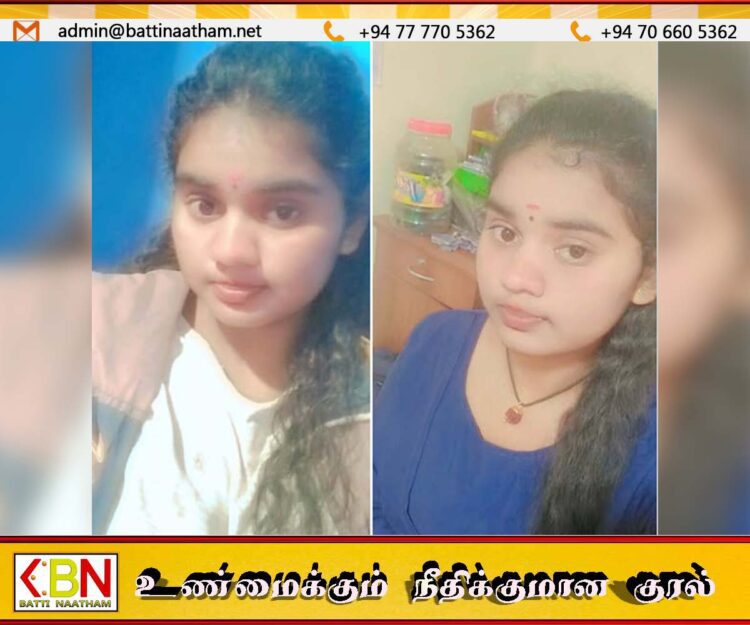 கந்தப்பளையை சேர்ந்த மாணவியை காணவில்லை