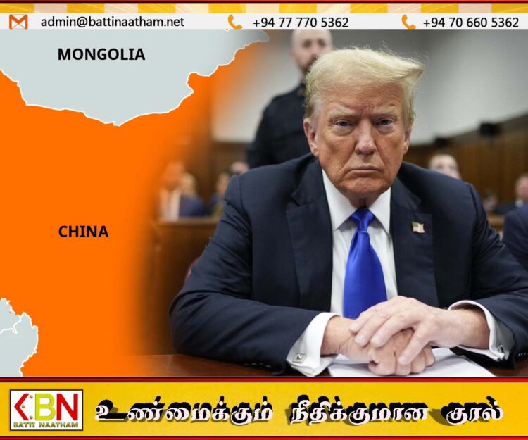 ஈரான் விவகாரத்தில் சீனாவை எச்சரிக்கும் ட்ரம்ப்