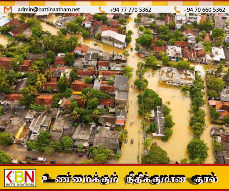 புத்தளம் மாவட்டத்தில் வெள்ளப் பெருக்கால் 27,000 பேர் பாதிப்பு; முடங்கியது இயல்பு வாழ்க்கை!