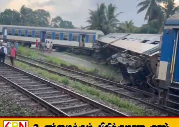 வனவாஸல – ஹூணுபிட்டிய இடையே ரயில் தடம் புரண்டு விபத்து; 12 பேர் காயம்