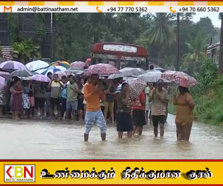 சீரற்ற வானிலையால் ஒருவர் உயிரிழப்பு; 7,000க்கும் அதிகமானோர் பாதிப்பு!
