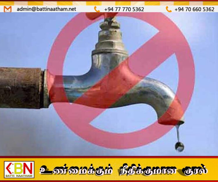 கம்பஹா மற்றும் மஹர பிராந்தியங்களுக்கு இன்று 12 மணித்தியால நீர்வெட்டு!