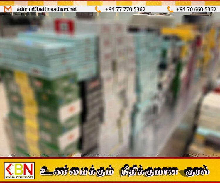 138,000 இற்கும் மேற்பட்ட வெளிநாட்டு சிகரெட்டுகள் பறிமுதல்!
