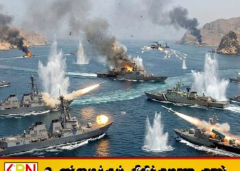 அமெரிக்கா–ஈரான் கடற்படை மோதல் தீவிரம்; ஹோர்முஸ் பகுதியில் அதிகரிக்கும் போர் பதற்றம்!