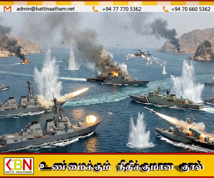 அமெரிக்கா–ஈரான் கடற்படை மோதல் தீவிரம்; ஹோர்முஸ் பகுதியில் அதிகரிக்கும் போர் பதற்றம்!