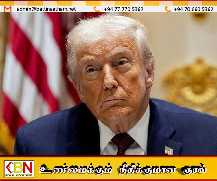 “ஹோர்முஸ் நீரிணை எங்கள் முழுக் கட்டுப்பாட்டில் உள்ளது; டொனால்ட் ட்ரம்ப்!