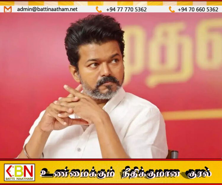 இராஜிநாமா செய்துவிட்டு மீண்டும் மக்களிடமே போவேன்; த.வெ.க. தலைவர் விஜய்