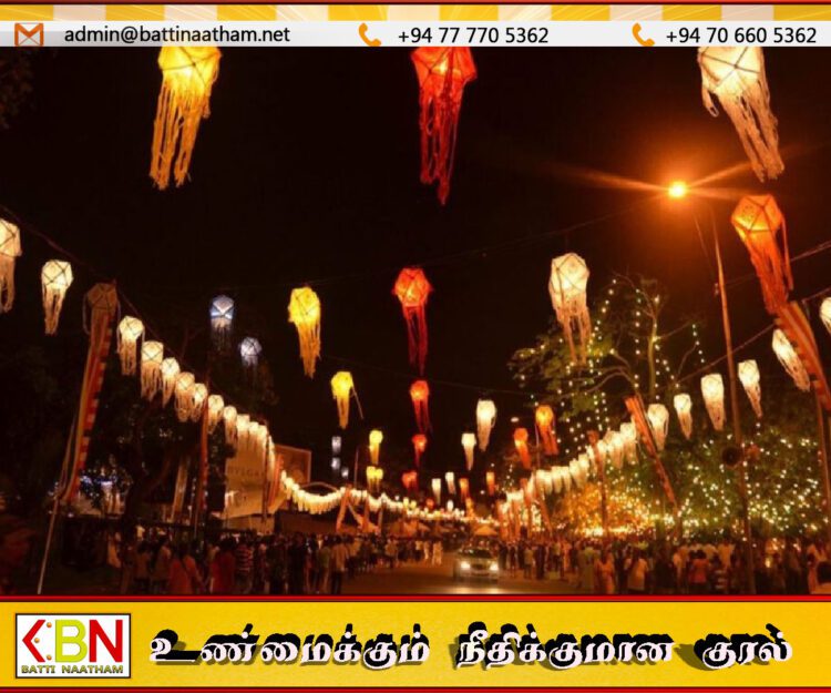 கங்காராம விகாரையின் வெசாக் ஏற்பாடு தீவிரம்; மின்சாரம்–எரிபொருள் சிக்கனத்துடன் இம்முறை விழா நடத்த தீர்மானம்