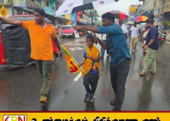 மலையக மக்களின் காணி உரிமைக்காகத் தலவாக்கலையிலிருந்து கொழும்புக்கு 140 கி.மீ நடைபயணம்; 7 வயதுச் சிறுவன் சாதனைத் தொடக்கம்!