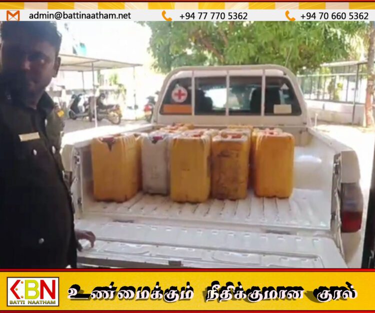 களுவாஞ்சிகுடியில் தரமற்ற தேங்காய் எண்ணெய் பறிமுதல்; வர்த்தகருக்கு 40,000 ரூபாய் அபராதம்!