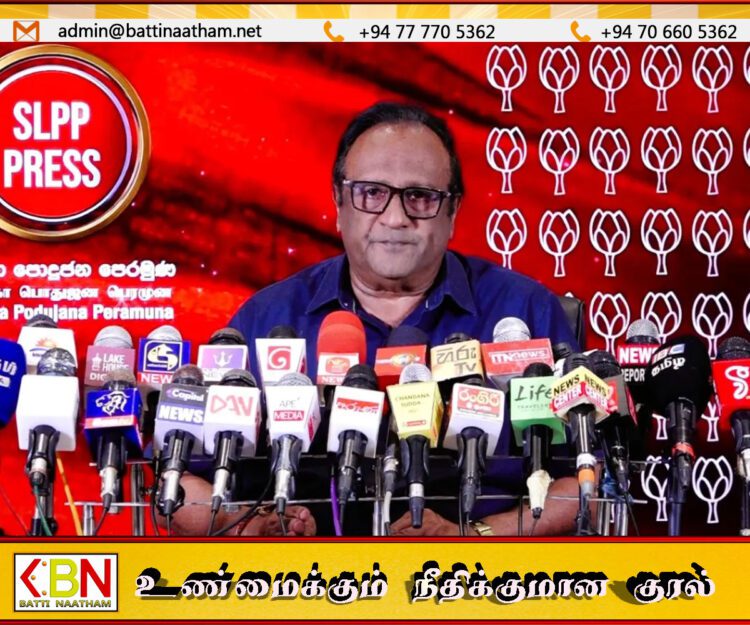 “யுத்த வெற்றியின் முழு கௌரவமும் மஹிந்த ராஜபக்ஷவிற்கே சேர வேண்டும்”; முன்னாள் அமைச்சர் சரத் வீரசேகர!