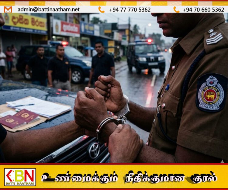 19 சீனப் பிரஜைகளின் கடவுச்சீட்டுகளைச் சட்டவிரோதமாக வைத்திருந்த குற்றச்சாட்டில், வெலிக்கடை பொலிஸ் நிலையப் பொறுப்பதிகாரி கைது!
