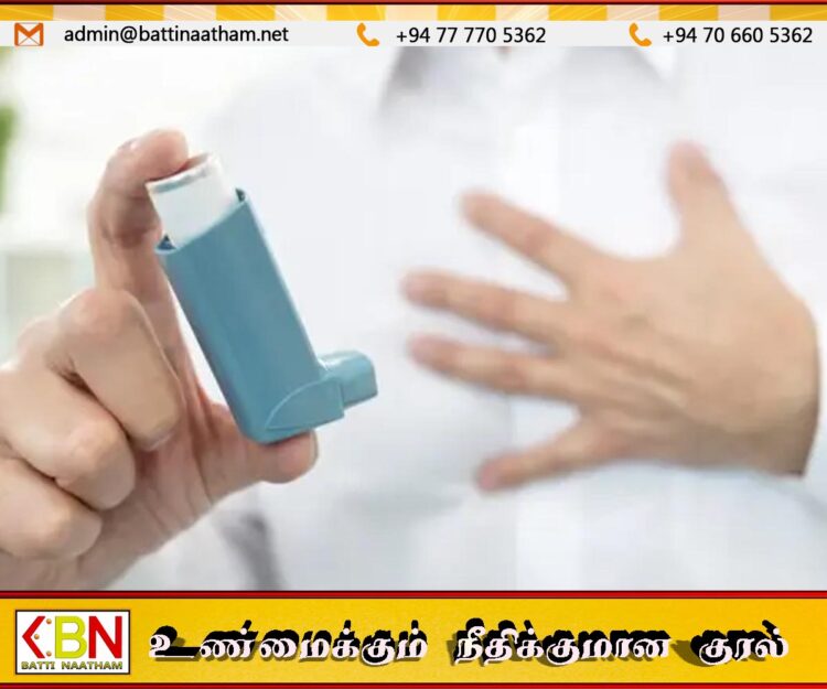 இலங்கையில் நிகழும் மரணங்களில் 6 சதவீதமானவைக்கு ஆஸ்துமா காரணம்
