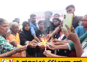 மட்டக்களப்பு காந்தி பூங்காவில் முள்ளிவாய்க்கால் நினைவேந்தல் அனுஷ்டிப்பு!