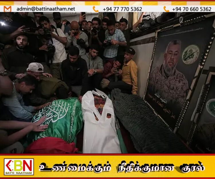 ஹமாஸ் இராணுவப் பிரிவு தலைவர் உயிரிழந்ததாக இஸ்ரேல் அறிவிப்பு!
