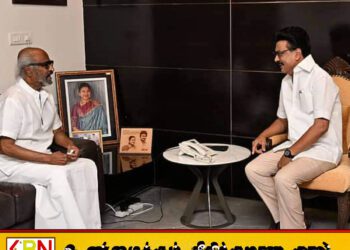 ஸ்டாலினை நேரில் சென்று சந்தித்த நடிகர் ரஜினிகாந்த்