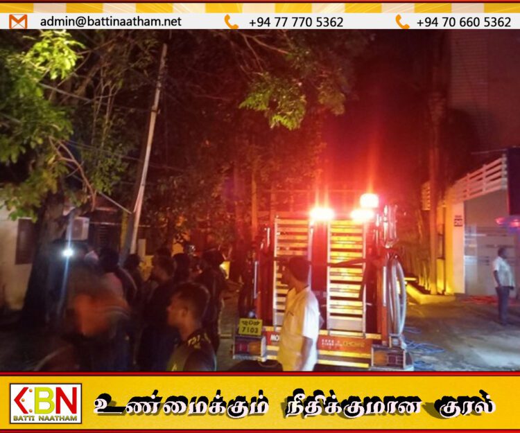 யாழ் போதனா வைத்தியசாலையில் தீ விபத்து; மருந்து களஞ்சியசாலை தீக்கிரை!