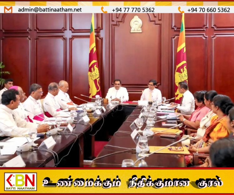 கத்தோலிக்க பாடசாலைகளின் நிர்வாகப் பிரச்சினைகள் குறித்து ஜனாதிபதி அலுவலகத்தில் விசேட கலந்துரையாடல்!