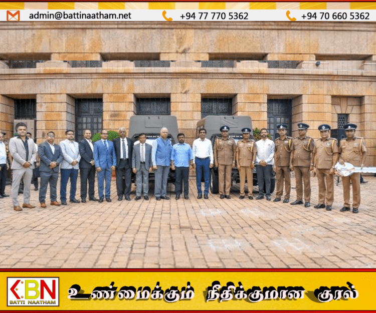 வட மாகாண பொலிஸ் சேவையை வலுப்படுத்த 134 வாகனங்களை கையளித்த இந்தியா