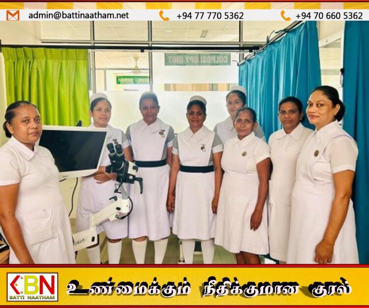 புற்றுநோயைக் கண்டறியும் அதிநவீன இயந்திரம் மட்டு போதனா வைத்தியசாலையிலும் இணைப்பு
