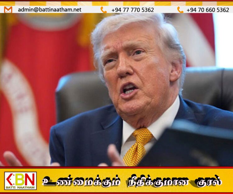 “ஈரானை உலக வரைபடத்திலிருந்து அகற்றுவோம்”; அமெரிக்க ஜனாதிபதி டொனால்ட் ட்ரம்ப் பகிரங்க எச்சரிக்கை