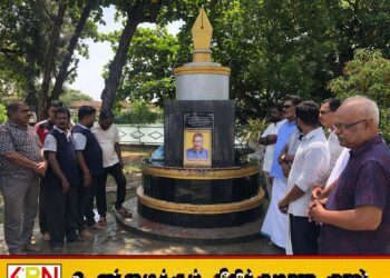 மட்டக்களப்பில் சிரேஷ்ட ஊடகவியலாளர் நடேசனின் 22ஆம் ஆண்டு நினைவு தினம் உணர்வுபூர்வமாக அனுஷ்டிப்பு