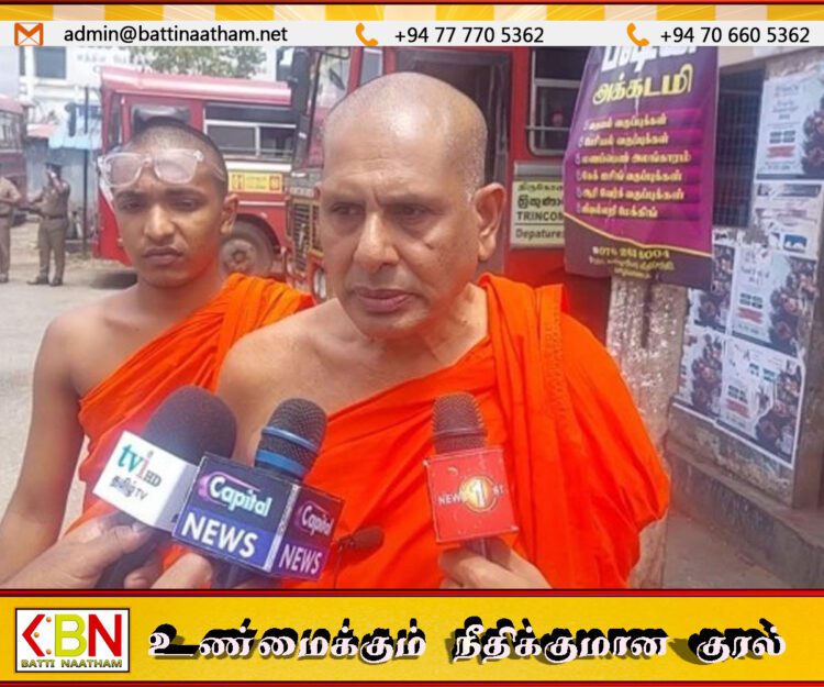 விஜய்க்கு ஆதரவாக பேசிய அர்ச்சுனா ஒரு பைத்தியக்காரன்; தேரர் விடுத்த கடும் எச்சரிக்கை!