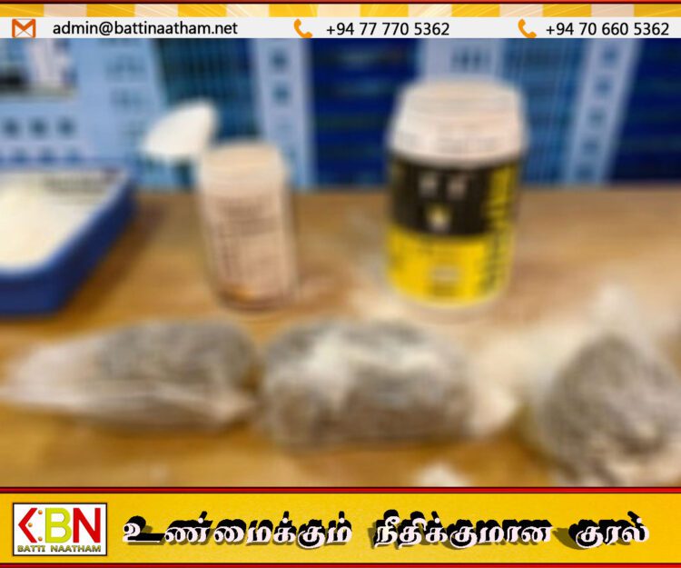 கட்டுநாயக்கவில் 51 இலட்சம் ரூபா பெறுமதியான “குஷ்” போதைப்பொருள் மீட்பு; நிதி முகாமையாளர் கைது!