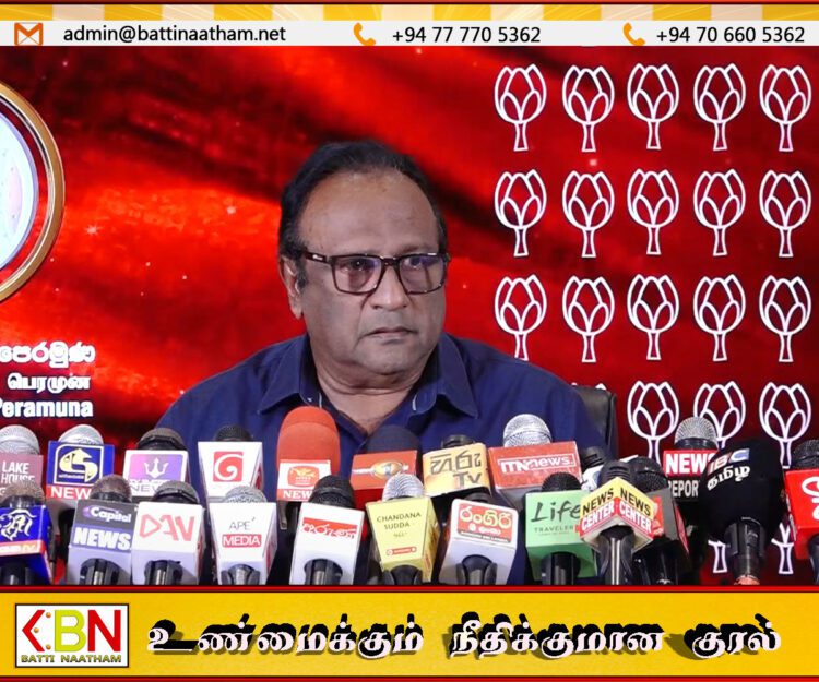 “மீண்டும் போர் ஏற்பட்டால் அநுர அரசாங்கமே முழுப் பொறுப்பு”; முல்லைத்தீவு சம்பவங்களைச் சுட்டிக்காட்டும் சரத் வீரசேகர!