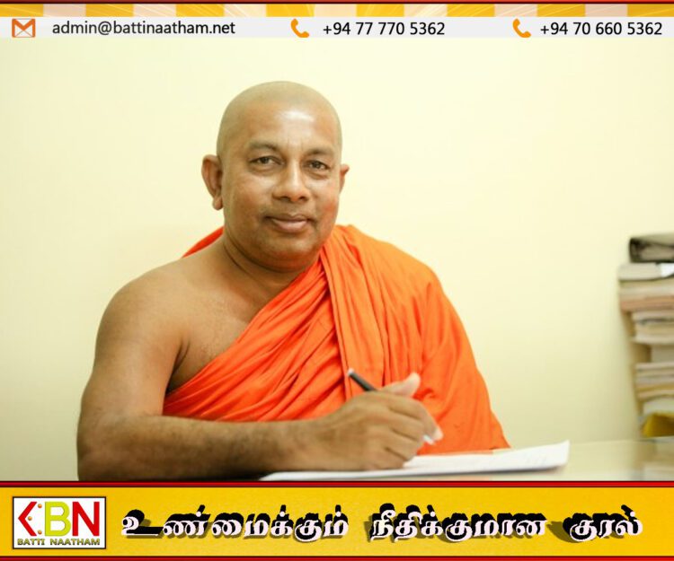 விஜயின் கச்சதீவு கருத்து இலங்கையின் இறையாண்மைக்கு அச்சுறுத்தல்; இந்துரகரே தேரர் தேரர் கடும் எச்சரிக்கை!