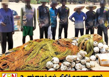 கடற்படையின் பாரிய சுற்றிவளைப்பு; சட்டவிரோத மீன்பிடியில் ஈடுபட்ட 77 பேர் கைது!